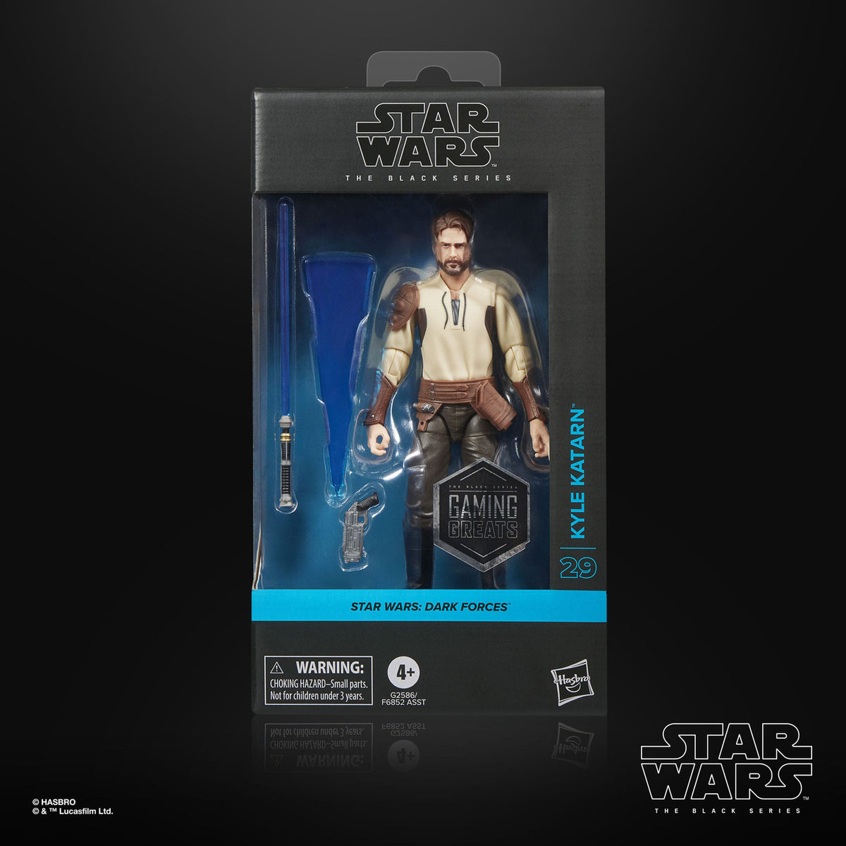 Produktbild Star Wars: Dark Forces Black Series Gaming Greats Actionfigur Kyle Katarn 15 cm