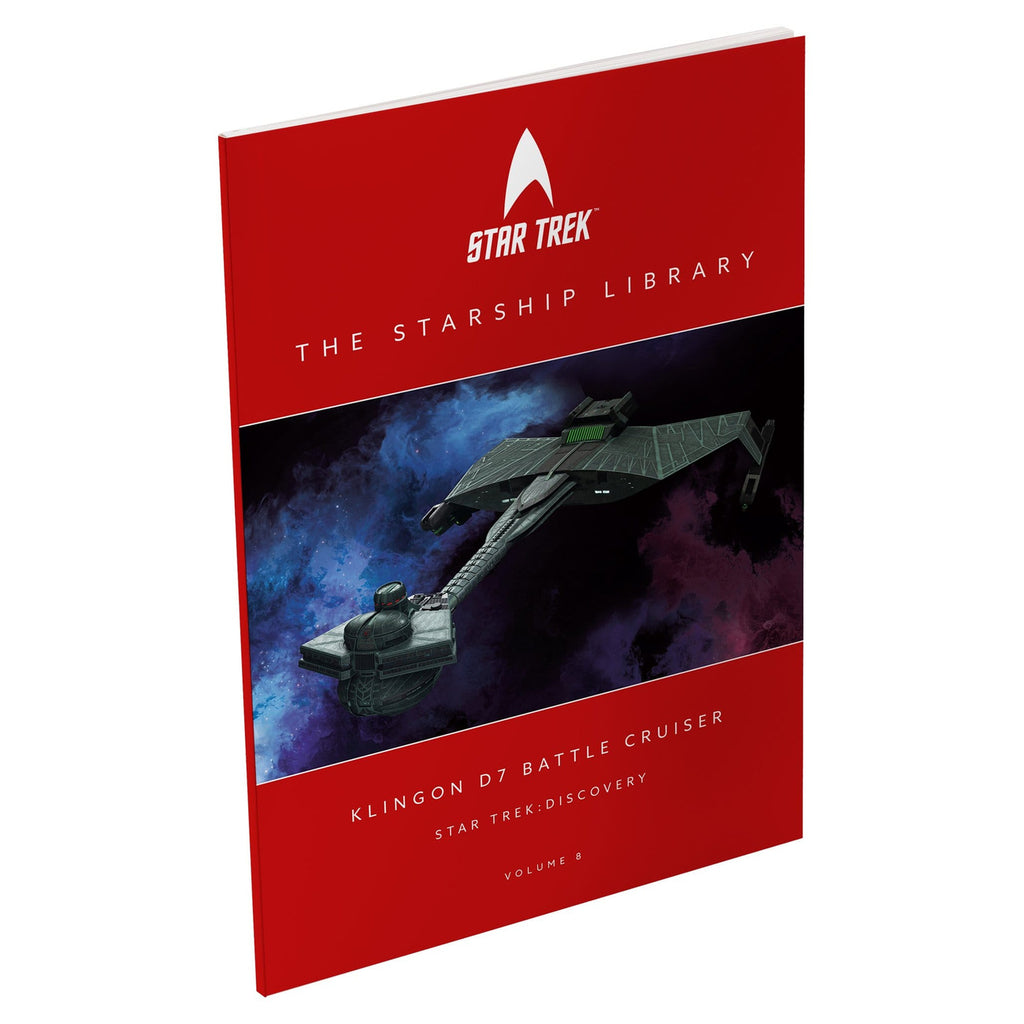 Produktbild Star Trek Library Die-Cast Klingon D7 Battle Cruiser 10 cm