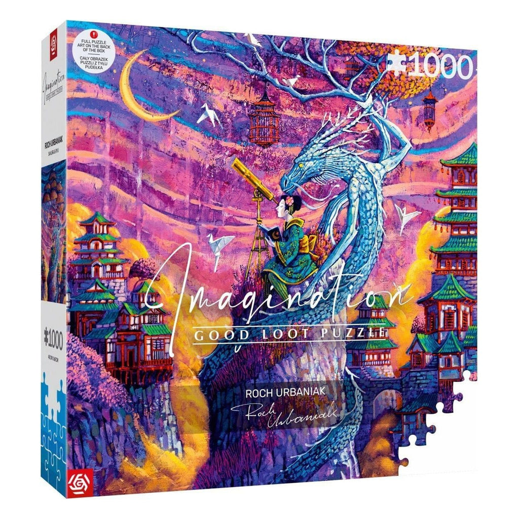 Produktbild Imagination Series Puzzle Roch Urbaniak Sakura i Ryu (1000 Teile)