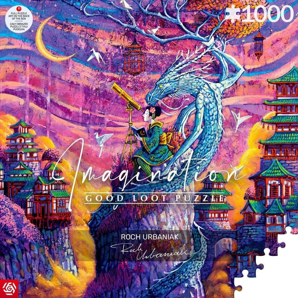 Produktbild Imagination Series Puzzle Roch Urbaniak Sakura i Ryu (1000 Teile)