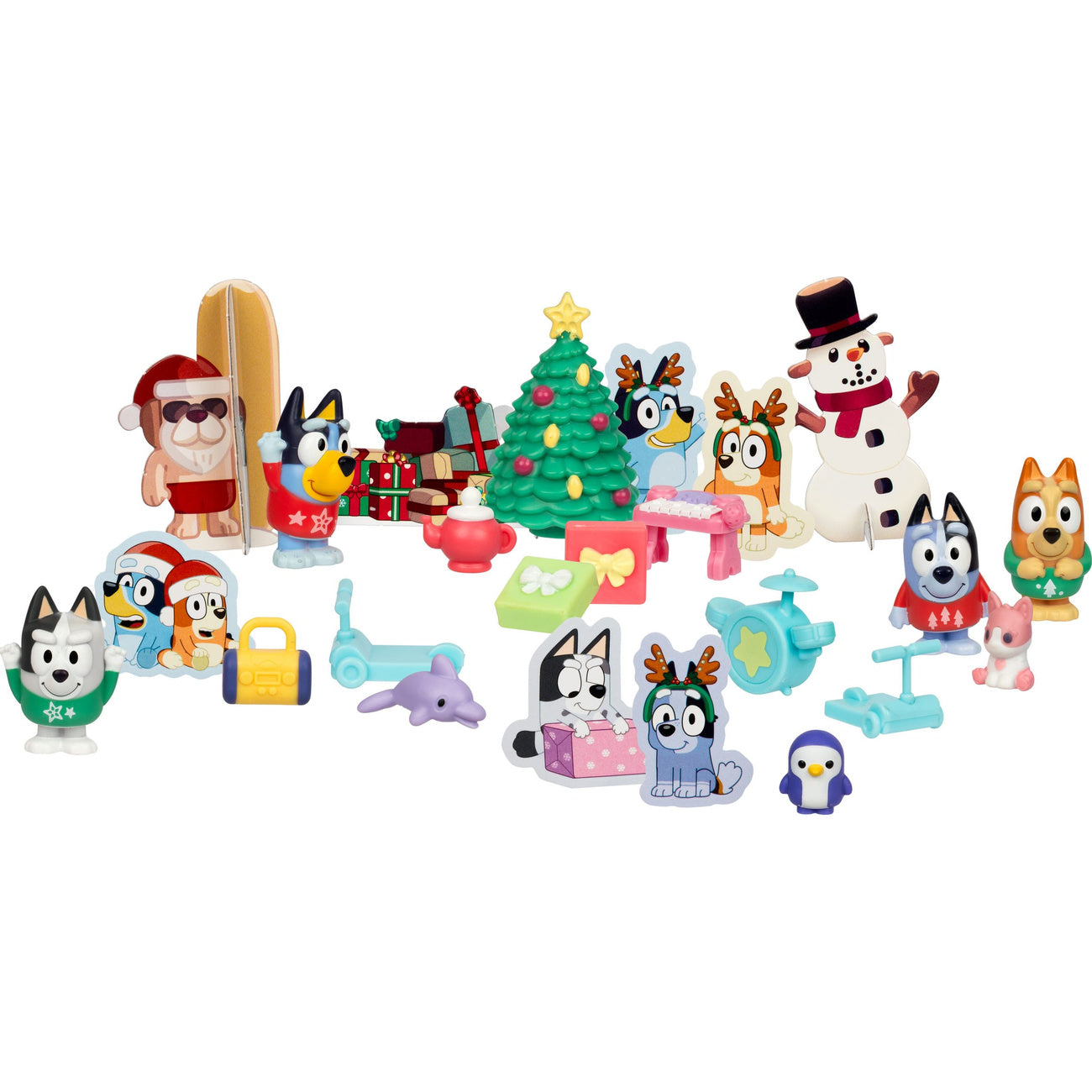 Produktbild Bluey Adventskalender Minifiguren