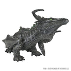 Produktbild D&D Replicas of the Realms Life-Size Schaumgummi-Figur Black Dragon Wyrmling 46 cm