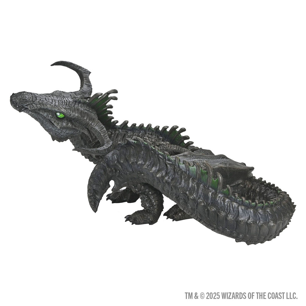 Produktbild D&D Replicas of the Realms Life-Size Schaumgummi-Figur Black Dragon Wyrmling 46 cm