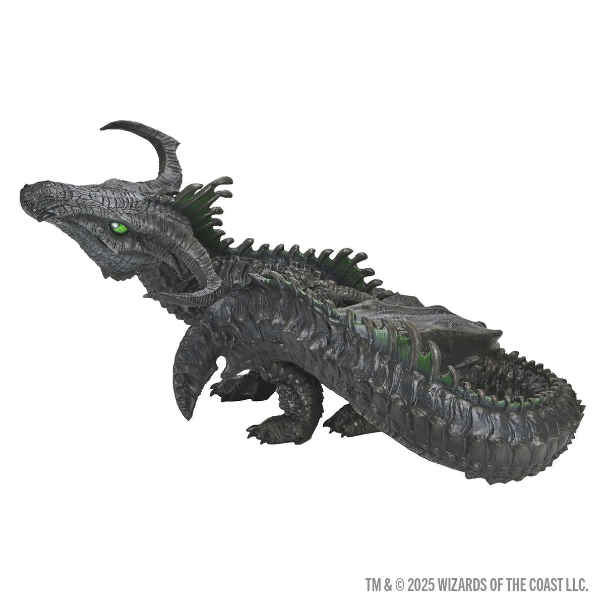 Produktbild D&D Replicas of the Realms Life-Size Schaumgummi-Figur Black Dragon Wyrmling 46 cm