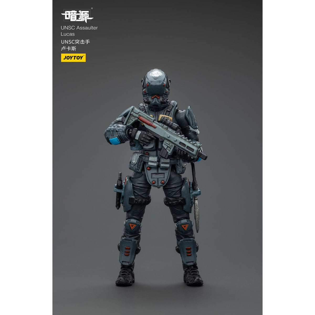 Produktbild UNSC Dark Source Actionfigur Assaulter Lucas 7 cm