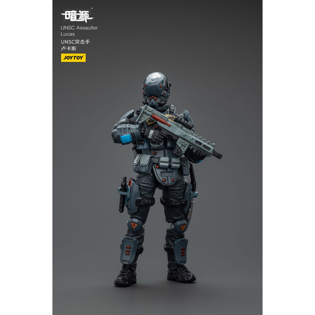 Produktbild UNSC Dark Source Actionfigur Assaulter Lucas 7 cm