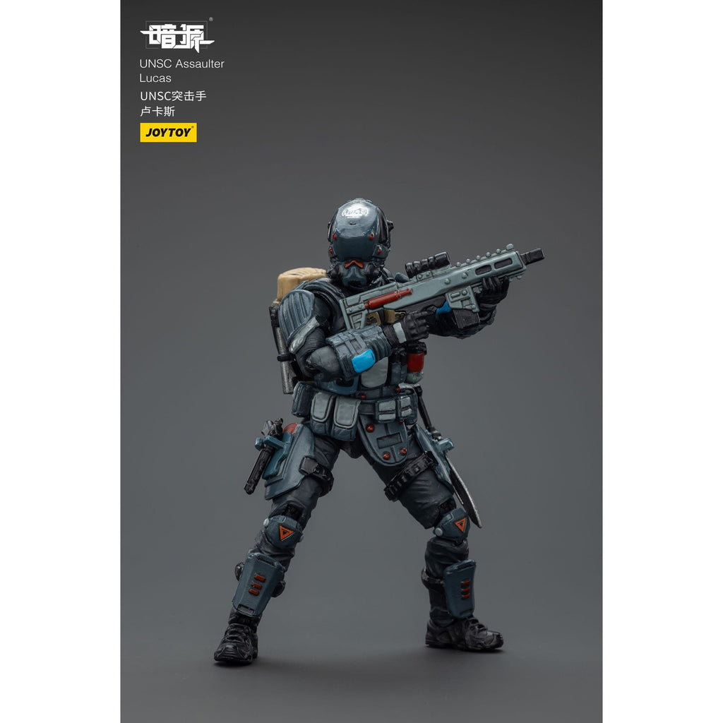 Produktbild UNSC Dark Source Actionfigur Assaulter Lucas 7 cm