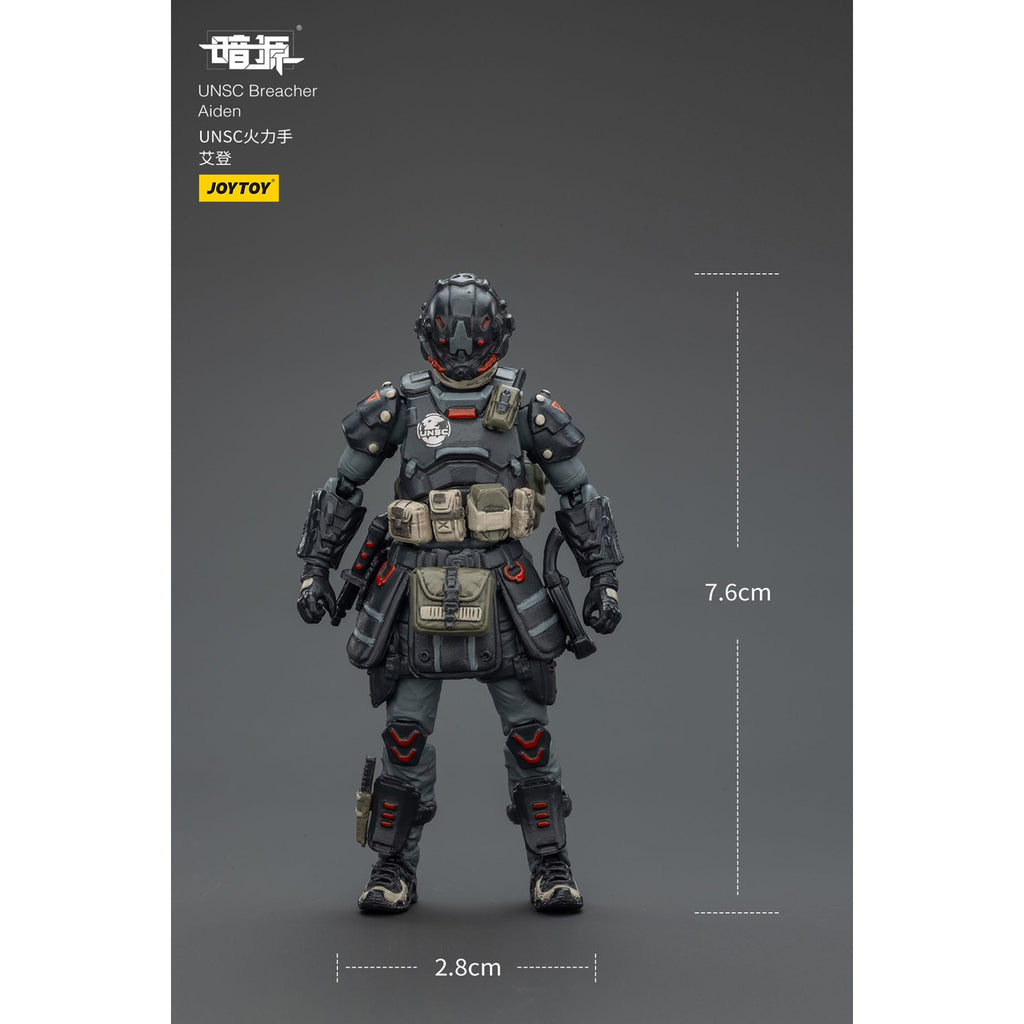 Produktbild UNSC Dark Source Actionfigur Breacher Aiden 7 cm
