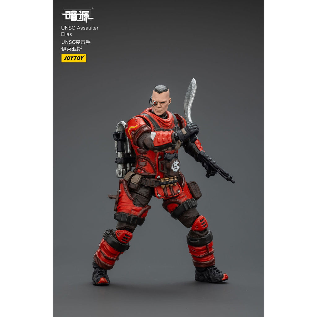 Produktbild UNSC Dark Source Actionfigur Assaulter Elias 7 cm