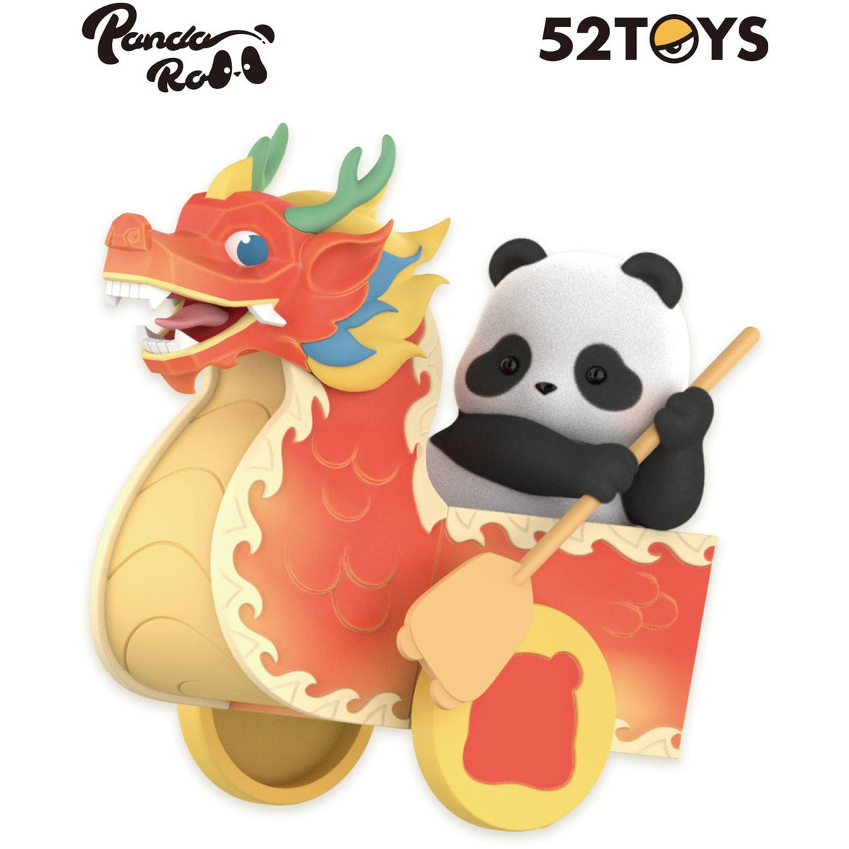 Produktbild Panda Roll Blind Box Figuren Sortiment Dragon Boat Racing 10 cm (4)