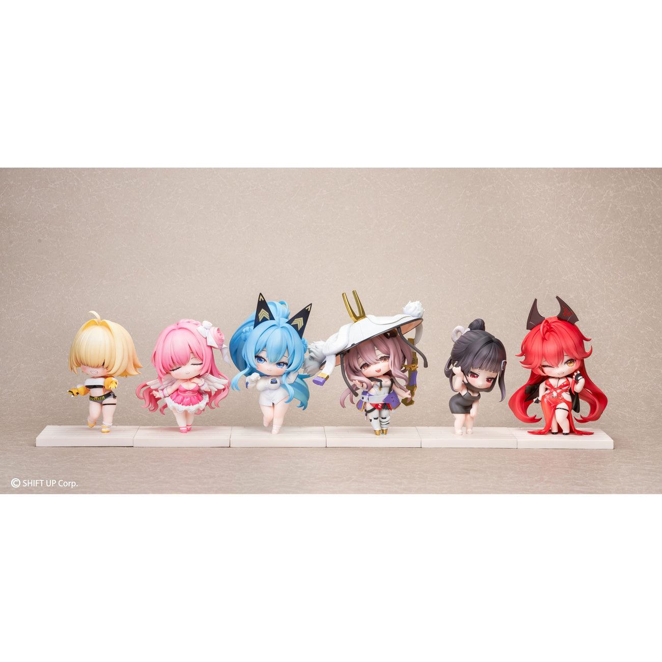 Produktbild Goddess of Victory: Nikke SAC Series Mini-Figuren 6er-Pack Chibi Vol. 2 10 cm