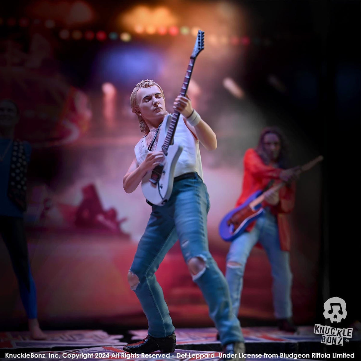 Produktbild Def Leppard Rock Iconz Statue Phil Collen 24 cm