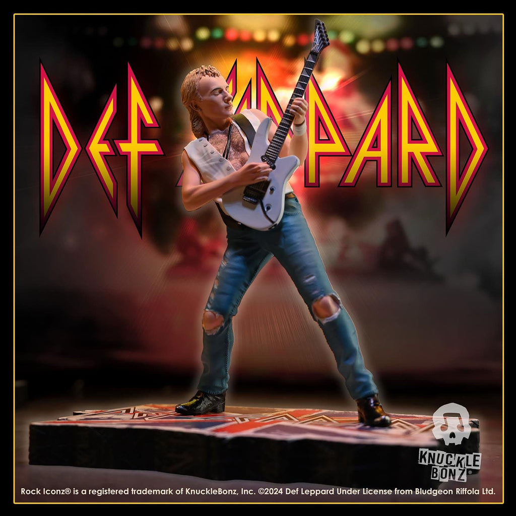 Produktbild Def Leppard Rock Iconz Statue Phil Collen 24 cm