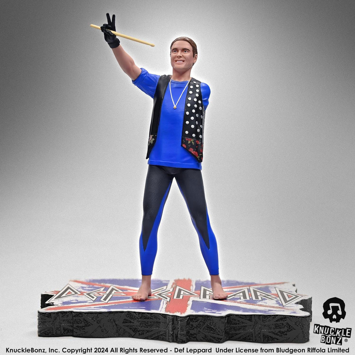 Produktbild Def Leppard Rock Iconz Statue Rick Allen 24 cm