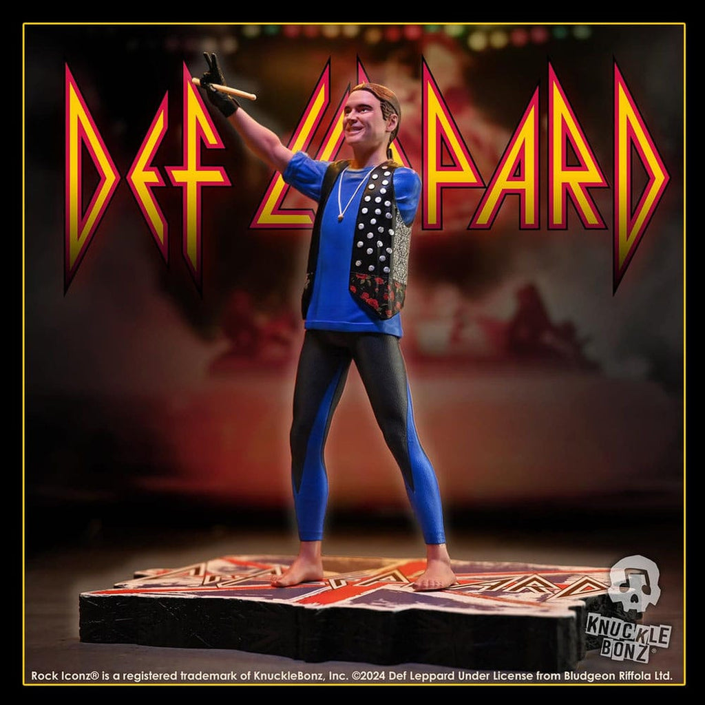 Produktbild Def Leppard Rock Iconz Statue Rick Allen 24 cm