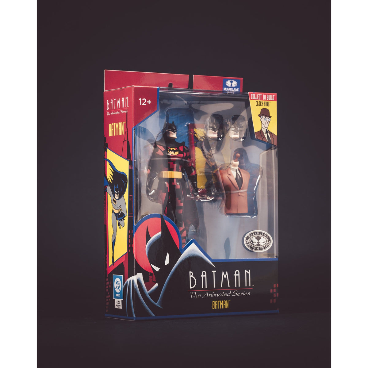 Produktbild Batman: The Animated Series DC Direct Build-A Actionfigur Wave 7 Batman (Alternate Expressions) (Platinum Edition) 15 cm