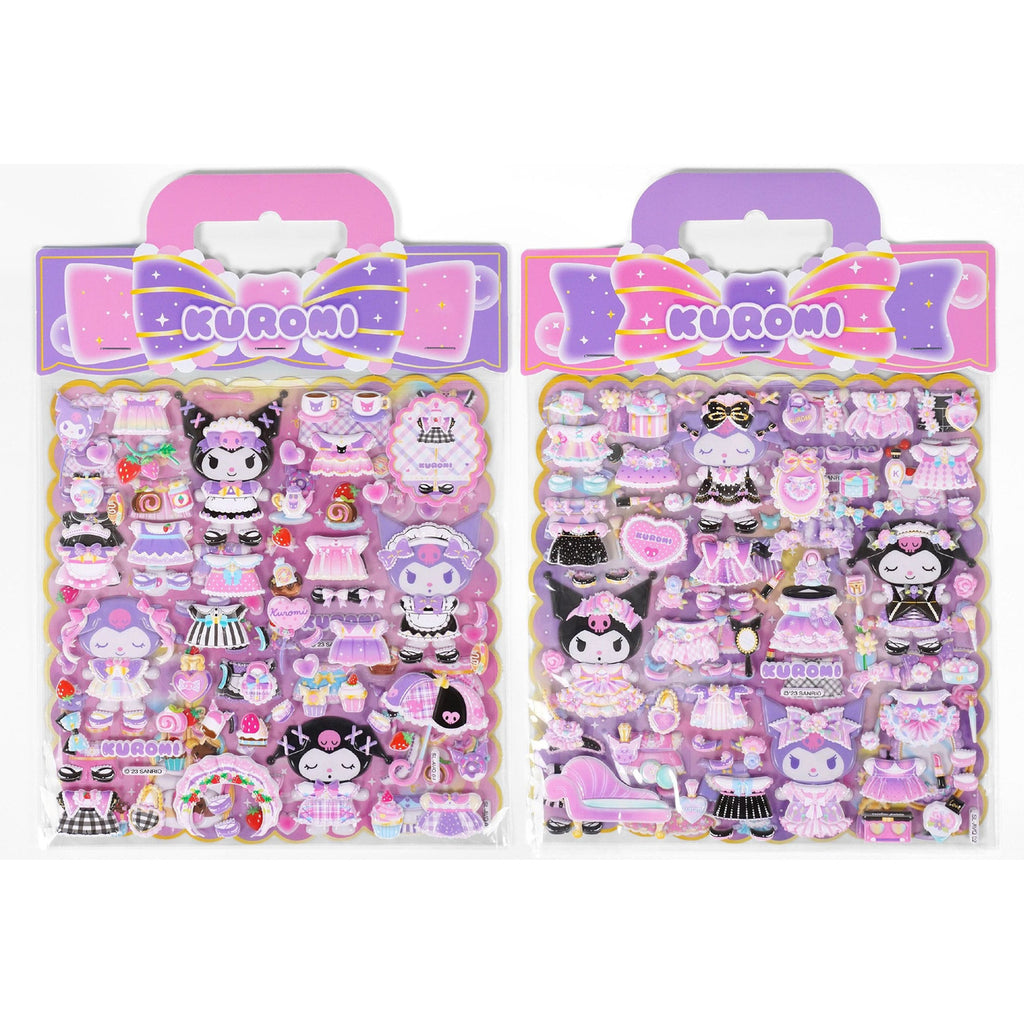 Hello Kitty and Friends Sticker Kuromi Puffy Sortiment (10)