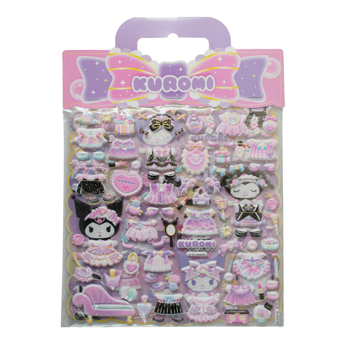 Produktbild Hello Kitty and Friends Sticker Kuromi Puffy Sortiment (10)