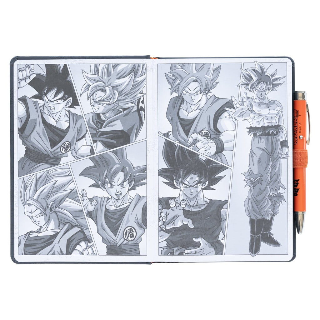 Produktbild Dragon Ball Premium Notizbuch A5 mit Projektorstift Super Goku
