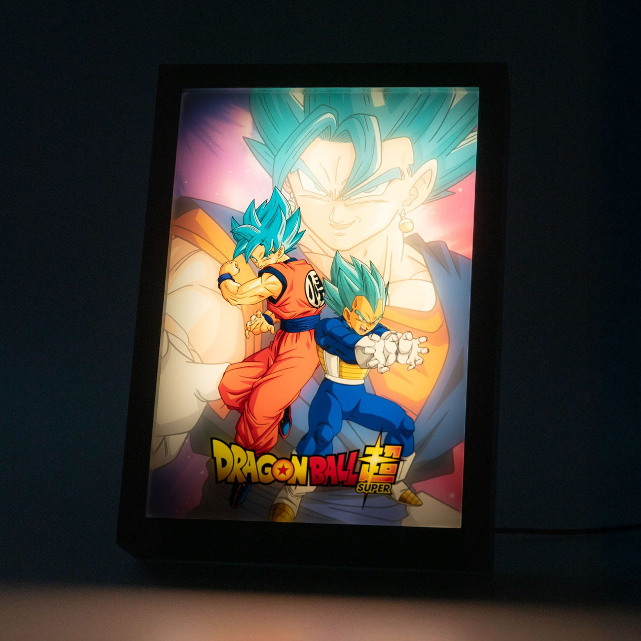 Produktbild Dragon Ball Super LED-Druck mit Rahmen
