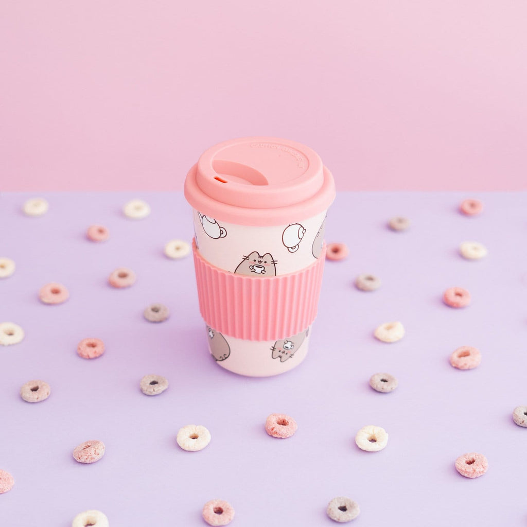 Produktbild Pusheen Keramikbecher mit Deckel 400 ml