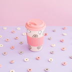 Produktbild Pusheen Keramikbecher mit Deckel 400 ml