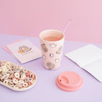Produktbild Pusheen Keramikbecher mit Deckel 400 ml
