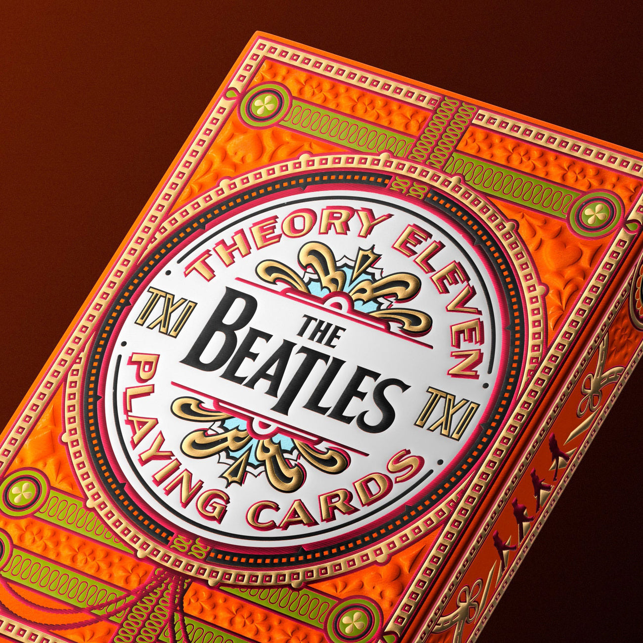 Produktbild The Beatles Spielkarten Orange Version
