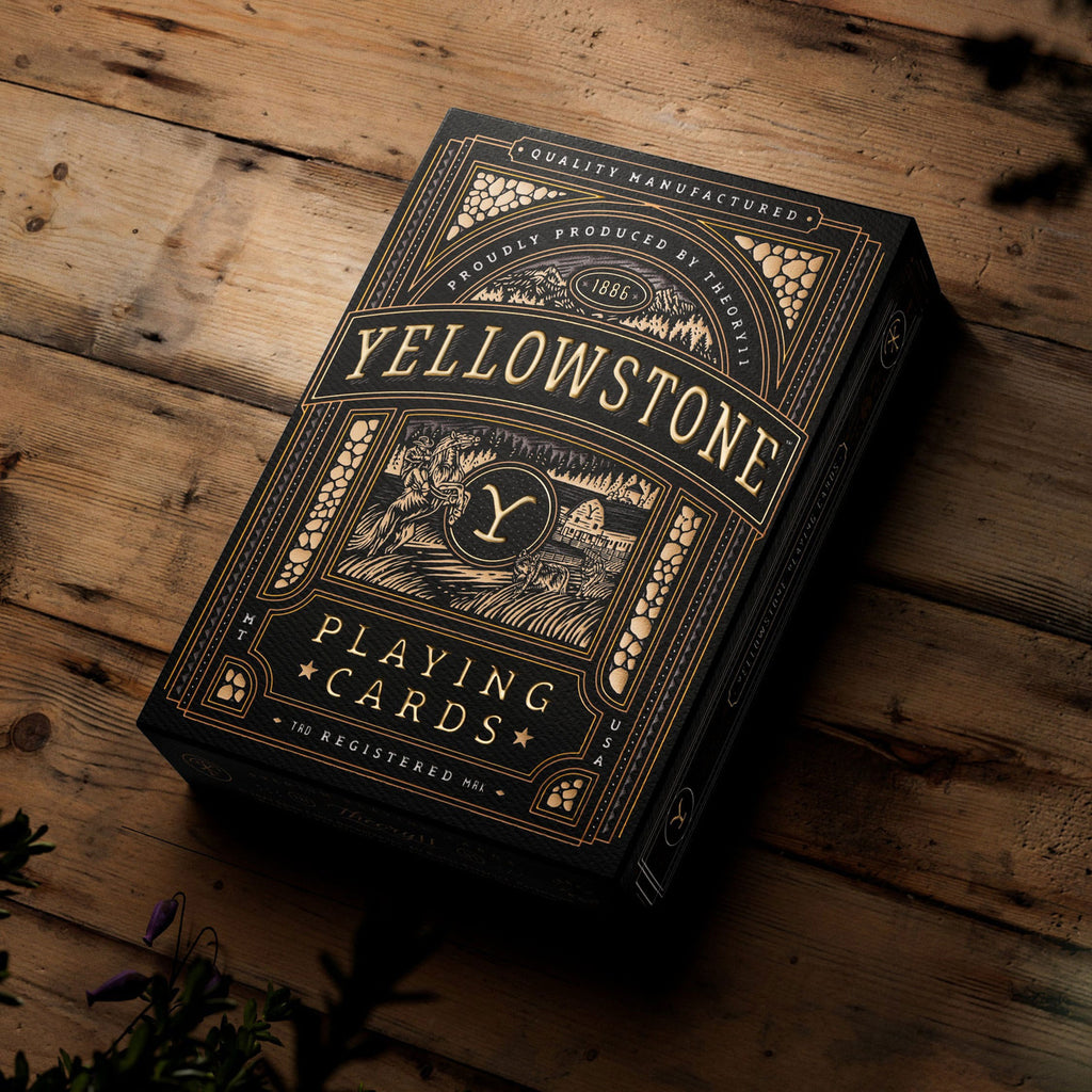 Produktbild Yellowstone Spielkarten