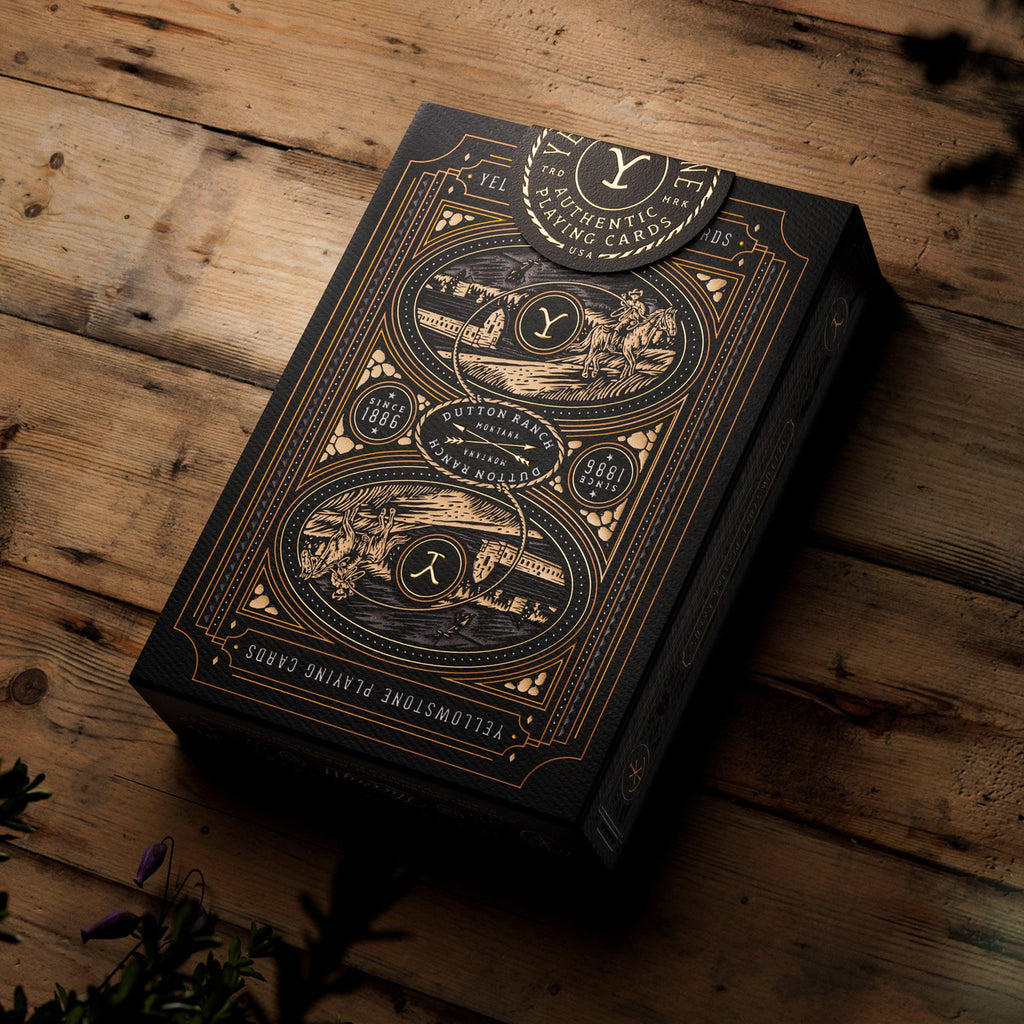 Produktbild Yellowstone Spielkarten