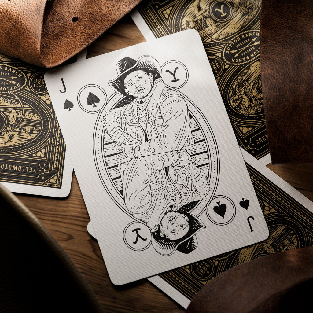 Produktbild Yellowstone Spielkarten
