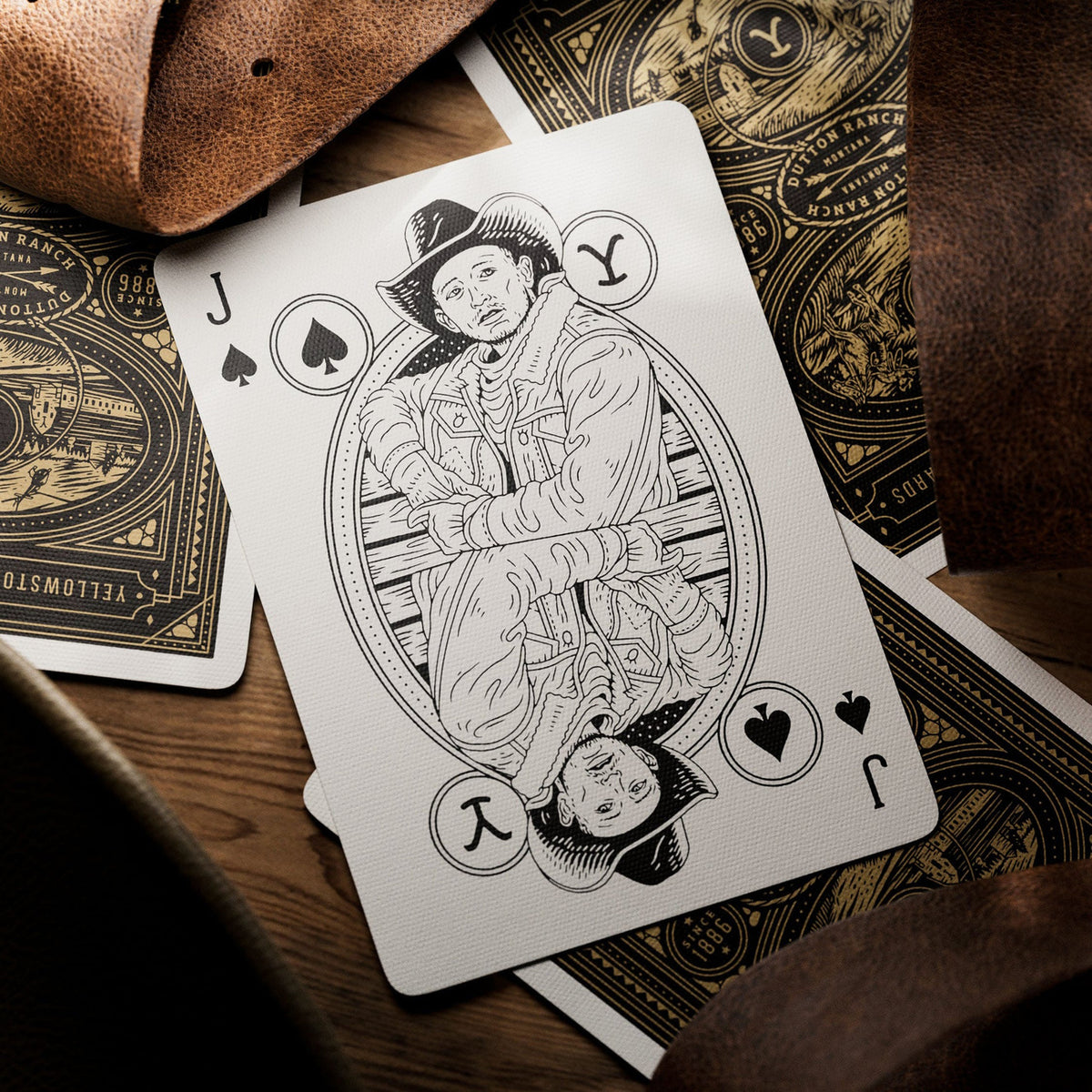 Produktbild Yellowstone Spielkarten