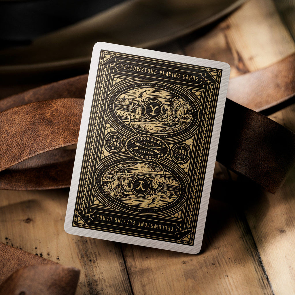 Produktbild Yellowstone Spielkarten