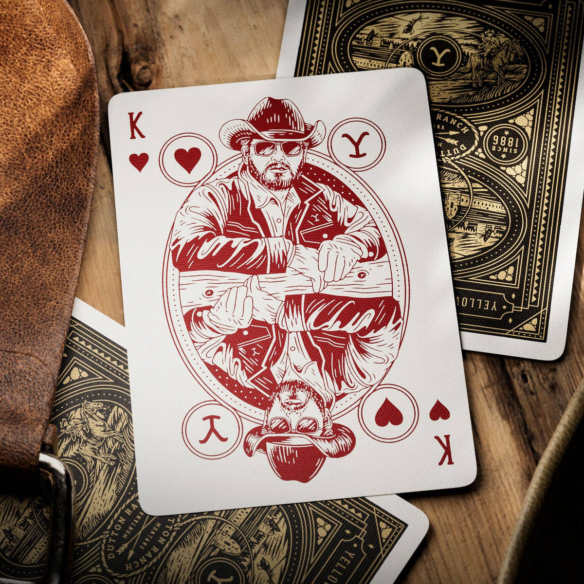 Produktbild Yellowstone Spielkarten