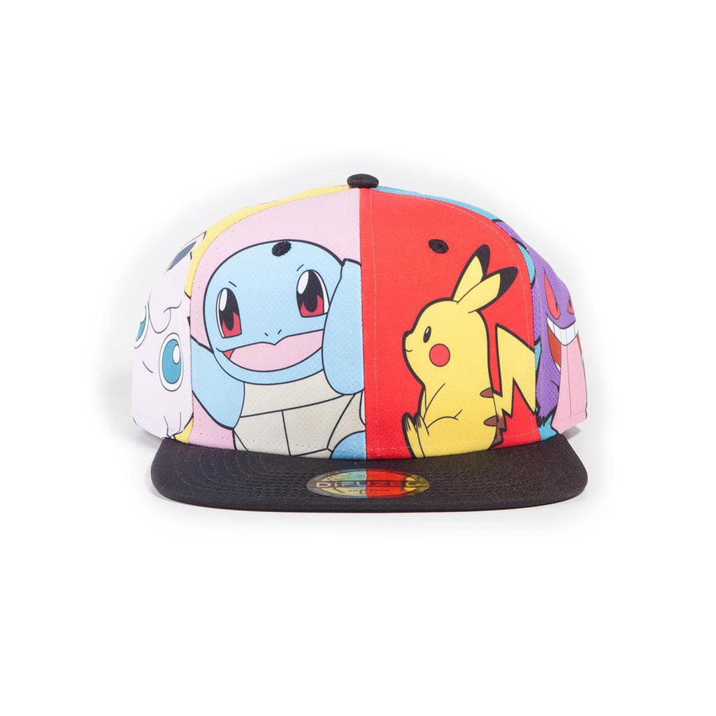 Pokémon Snapback Cap Multi Pop Art