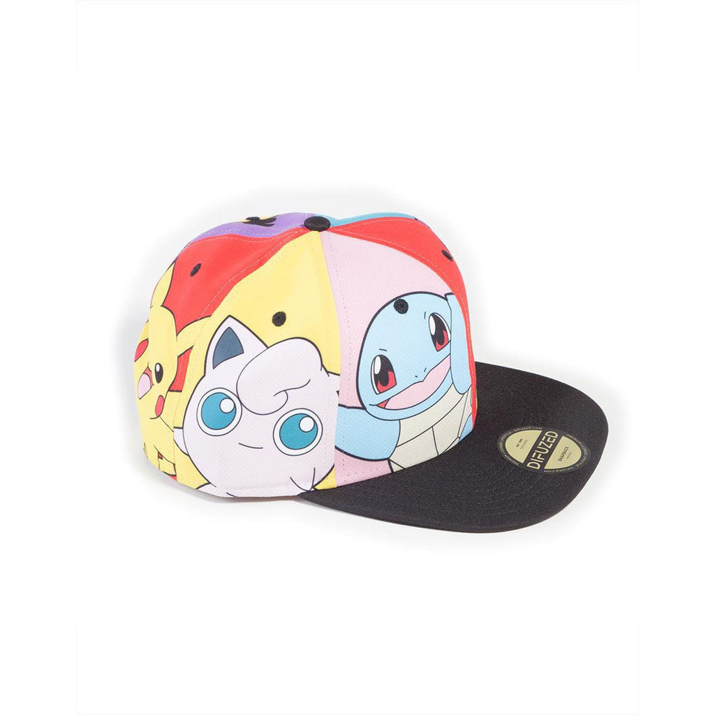 Produktbild Pokémon Snapback Cap Multi Pop Art