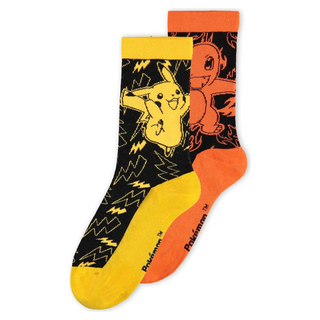 Pokémon Socken 2er-Pack Crew 43-46