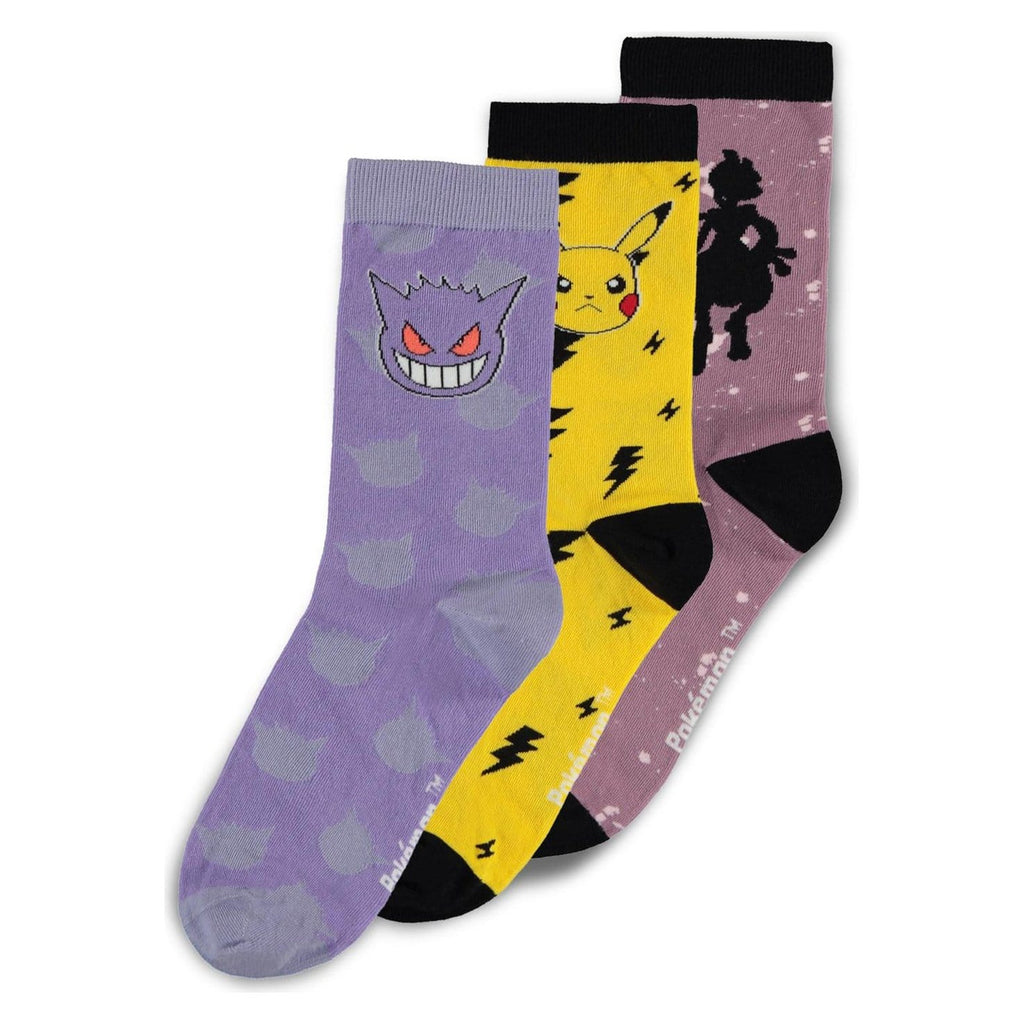 Produktbild Pokémon Socken 3er-Pack Crew 43-46