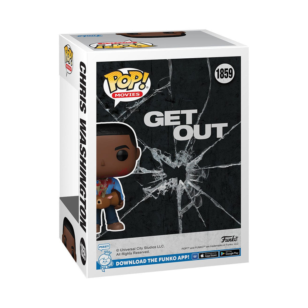 Produktbild Jordan Peele POP! Movies Vinyl Figur Get Out - Chris Washington w/Deer 9 cm