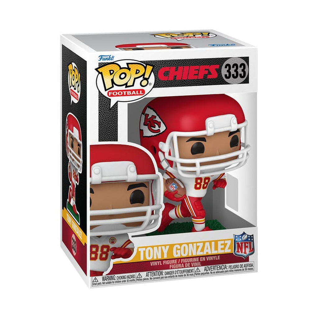 Produktbild NFL: Legends POP! Sports Vinyl Figur Legends- Tony Gonzalez(Chiefs) 9 cm
