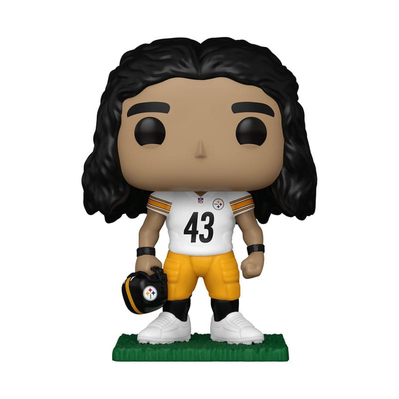 Produktbild NFL: Legends POP! Sports Vinyl Figur Legends- Troy Polamalu(Steelers) 9 cm