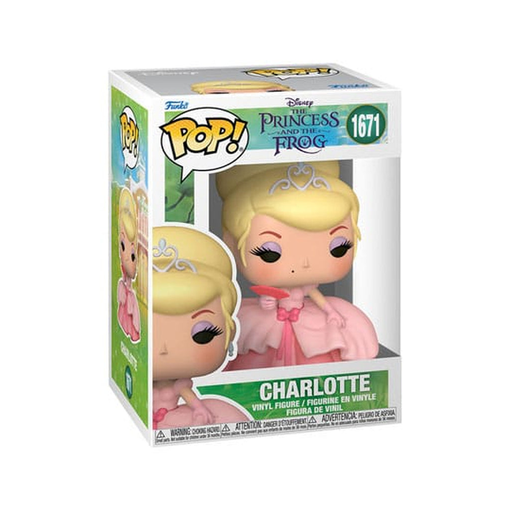 Product image The Princess and the Frog POP! Vinyl Figures Charlotte w/Chase 9 cm Assortment (6)