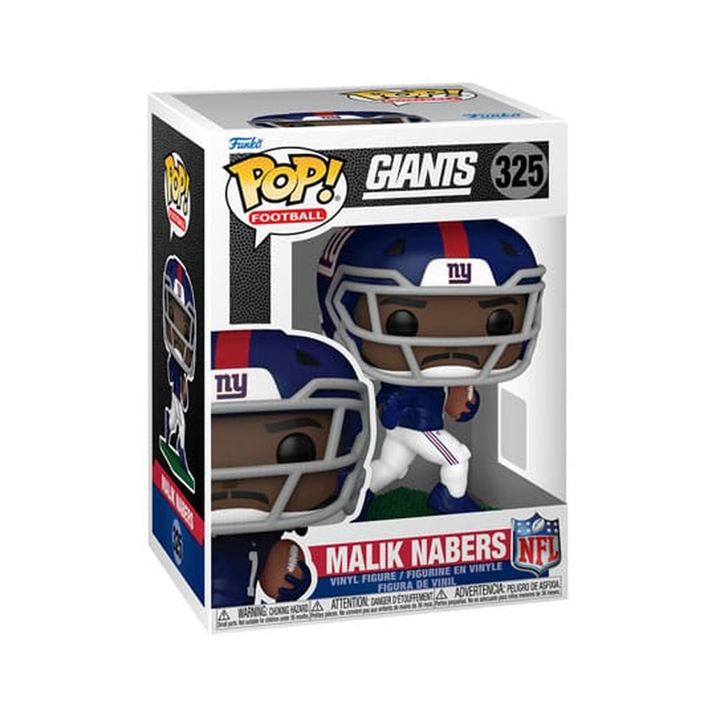 Produktbild NFL: Legends POP! Sports Vinyl Figur Giants- Malik Nabers 9 cm