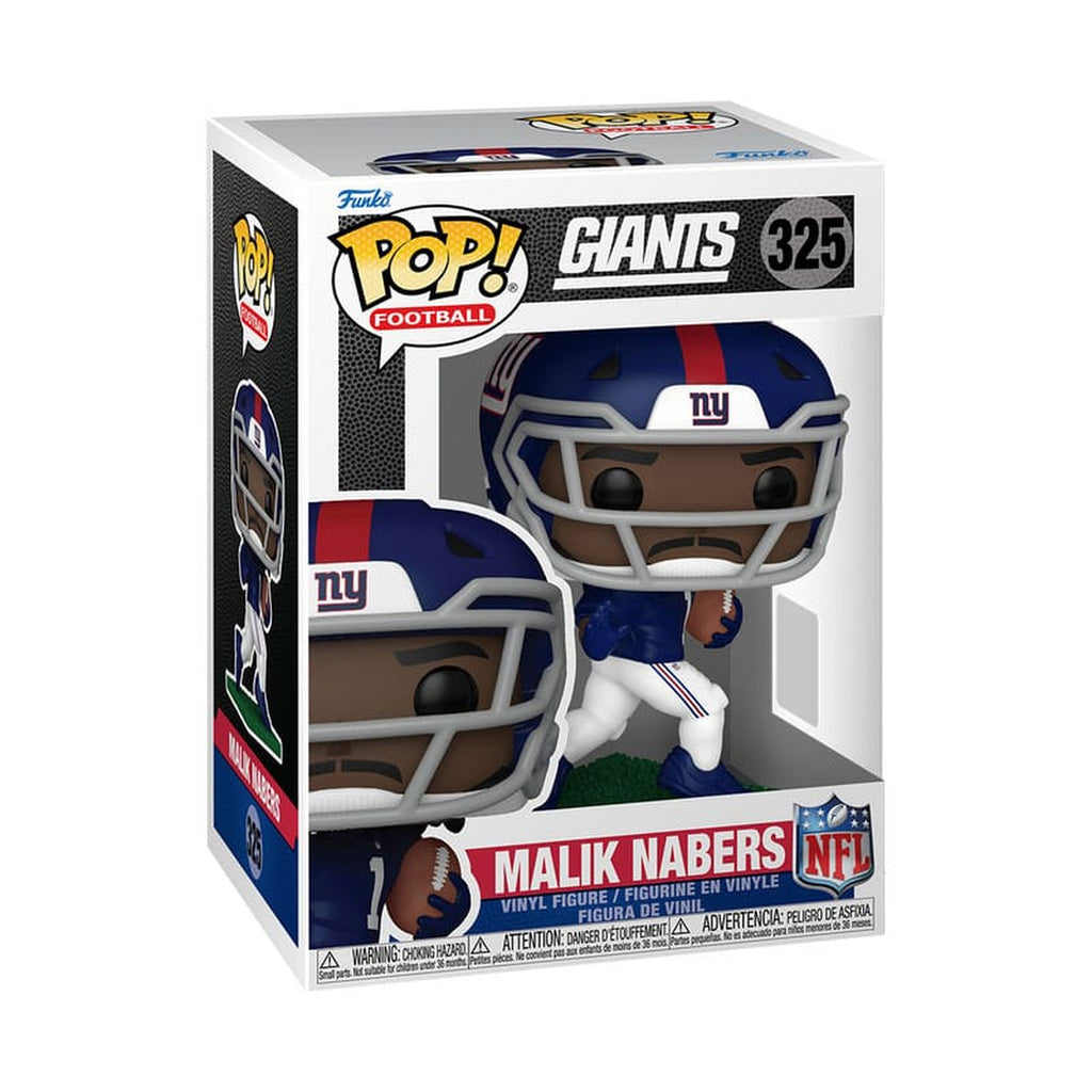 Produktbild NFL: Legends POP! Sports Vinyl Figur Giants- Malik Nabers 9 cm