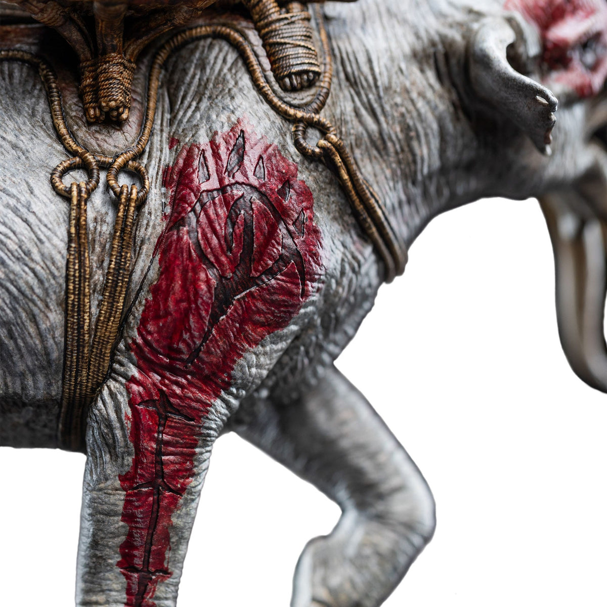 Produktbild Herr der Ringe Mini Statue Mumak in Battle 17 cm
