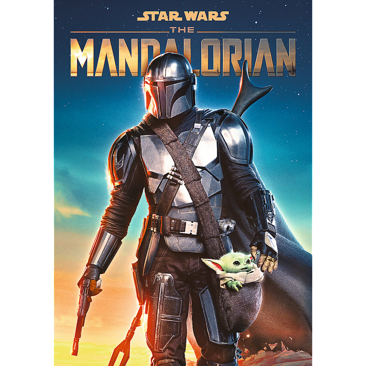 Produktbild Mandalorianer Puzzle - Star Wars The Mandalorian and Grogu