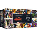 Produktbild Avengers - Across The Comic Universe Puzzle Kollektion mit Poster