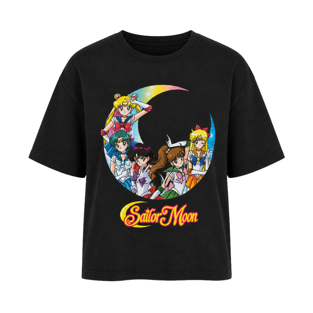 Produktbild Sailor Moon - Sailor-Kriegerinnen T-Shirt Damen schwarz