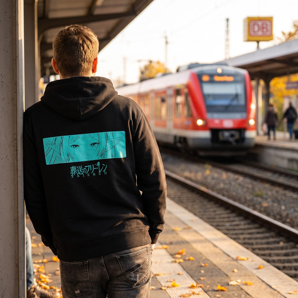 Frieren - Kapuzenjacke schwarz