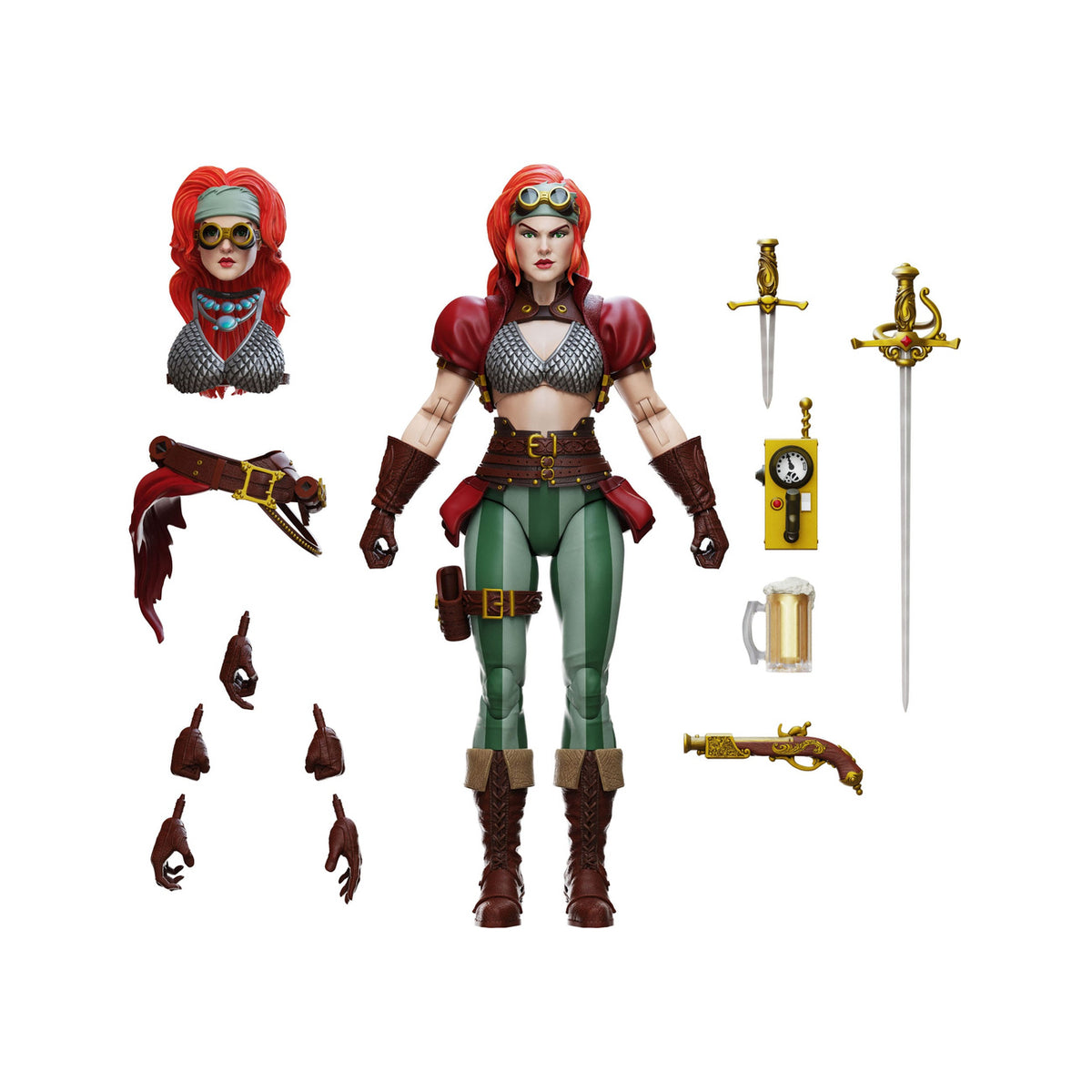 Produktbild Epic H.A.C.K.S. Actionfigur 1/12 Red Sonja Steampunk